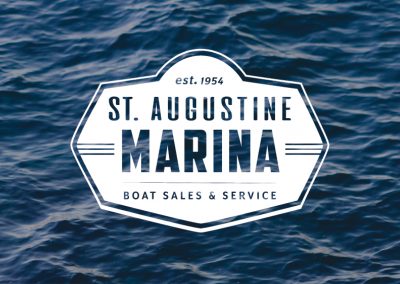 St. Augustine Marina Identity