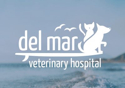 Del Mar Veterinary Hospital Identity